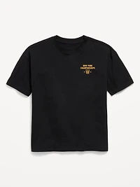Oversized Short-Sleeve Graphic T-Shirt for Boys