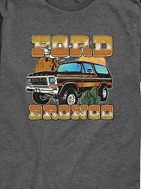 Ford Bronco Desert Short Sleeve Graphic T-Shirt For Toddler