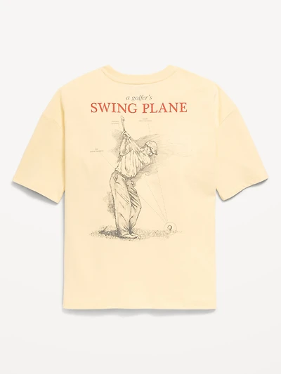 PGA TOUR™ Oversized Gender-Neutral Graphic T-Shirt for Kids