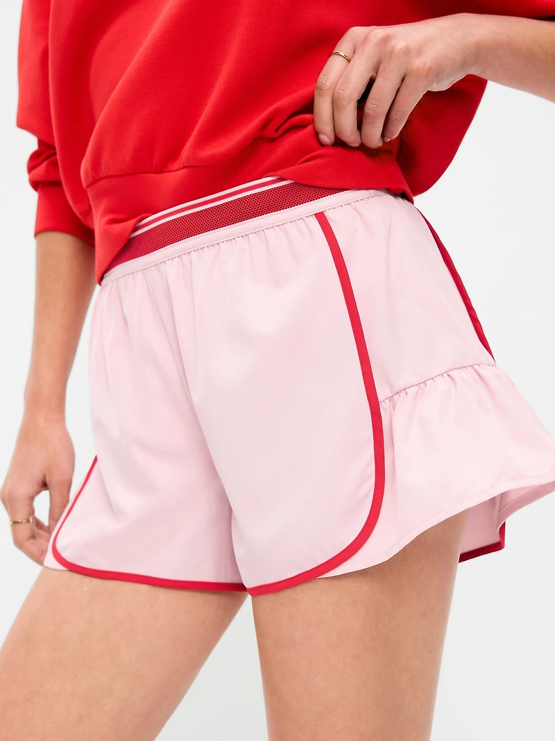 Mid-Rise StretchTech Run Shorts - 3-inch inseam