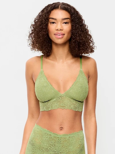 Lace Longline Bralette