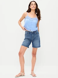 High-Waisted Wow Jean Shorts - 7-inch inseam