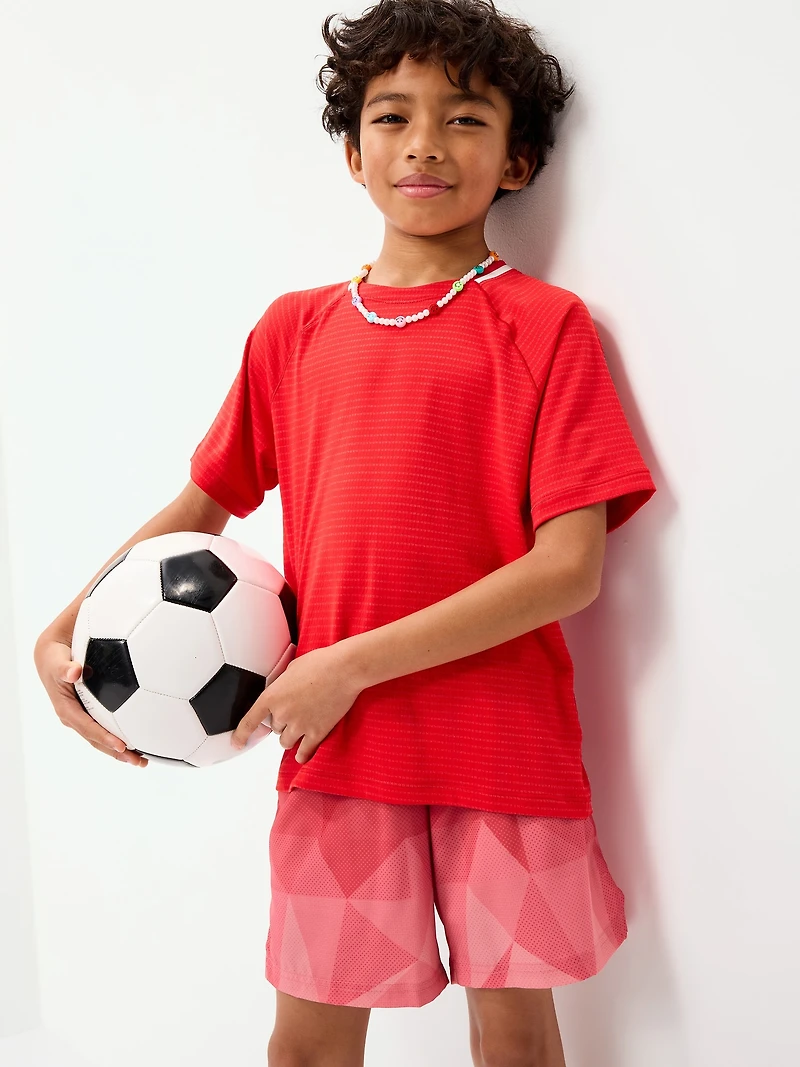 Above Knee StretchTech Performance Shorts for Boys