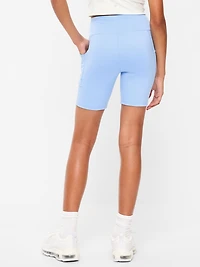 High-Waisted StudioSmooth Biker Shorts for Girls