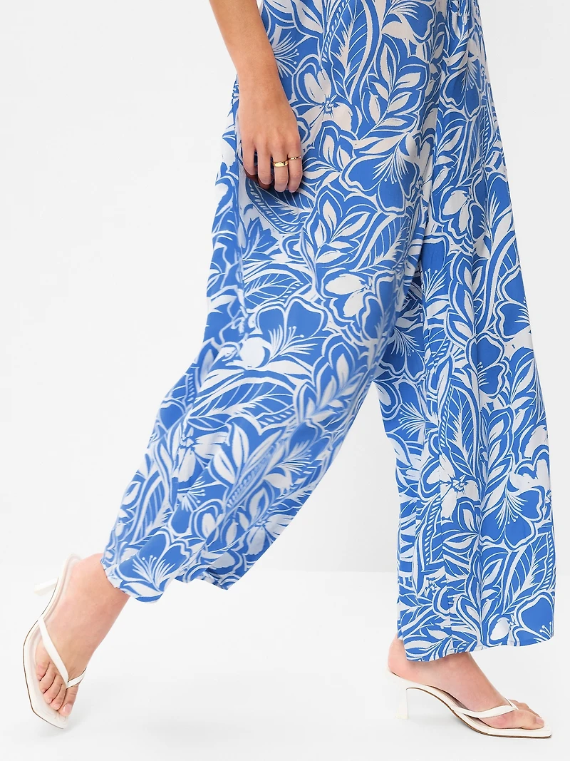 Airy Smocked Jumpsuit