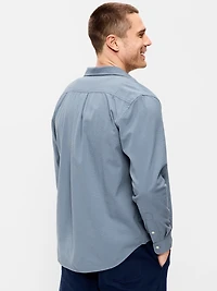 Long-Sleeve Relaxed Pocket Shirt