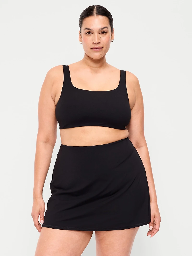 Light Support StudioSmooth Square-Neck Sports Bra