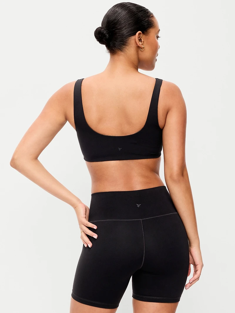 Light Support StudioSmooth Square-Neck Sports Bra