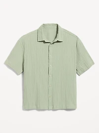 Loose Fit Textured Shirt
