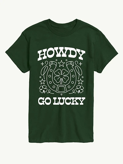 Howdy Go Lucky Short Sleeve Graphic T-Shirt