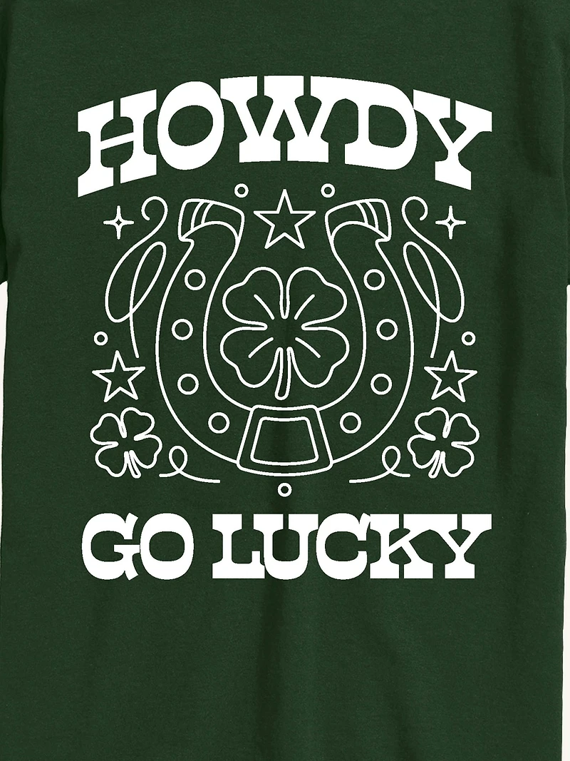 Howdy Go Lucky Short Sleeve Graphic T-Shirt