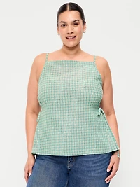 Apron Side-Tie Tank Top