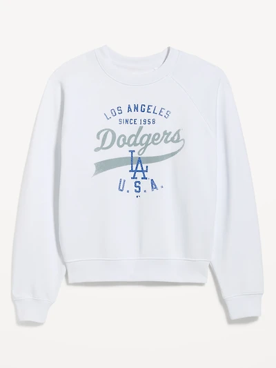 Los Angeles Dodgers Raglan Sweatshirt for Women