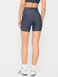 Extra-High Waisted PowerSoft Boundless Pocket Biker Shorts- 6-inch inseam