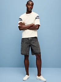 Baggy Carpenter Jean Shorts- 10-inch inseam