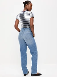 Curvy High-Waisted OG Loose Straight-Leg Jeans