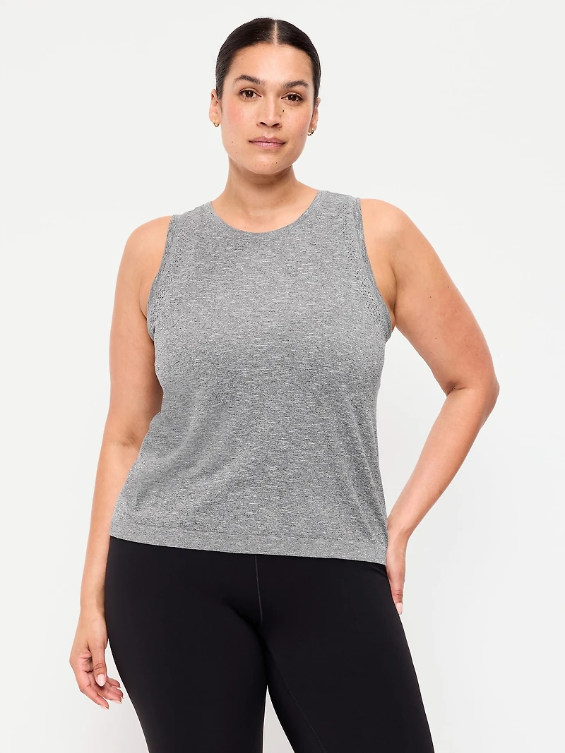 Fluid Seamless Loose Tank Top
