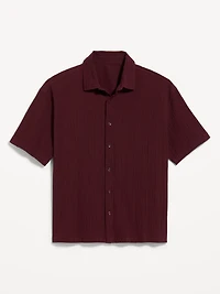 Loose Fit Textured Shirt