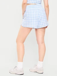 Extra High-Waisted Crinkle Run Shorts - 3-inch inseam