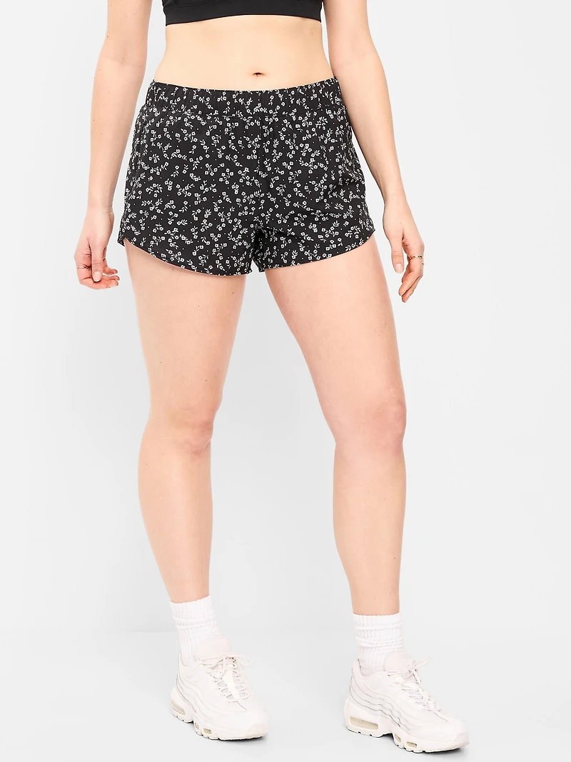 Mid-Rise StretchTech Run Shorts - 3-inch inseam