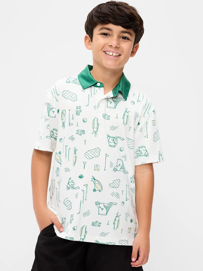 CloudMotion Performance Polo Shirt for Boys