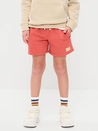 Above Knee Fleece Jogger Shorts for Boys