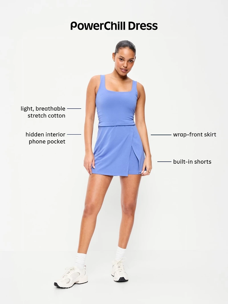 PowerChill Scoop-Back Athletic Dress