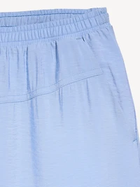 High-Waisted Crinkled Harem Pants for Girls