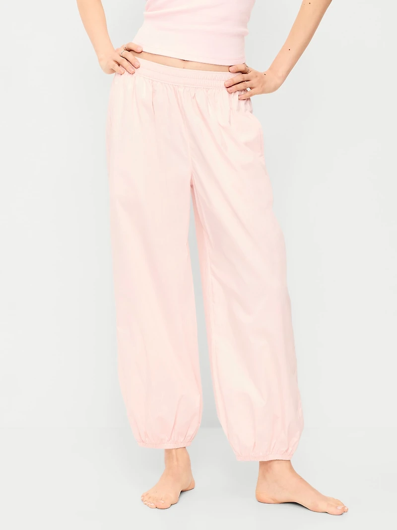 Lightweight Pull-On Parachute Pants