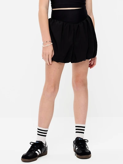High-Waisted PowerSoft Bubble Skort for Girls
