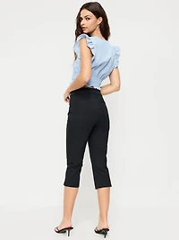 High-Waisted Pixie Capri Pants