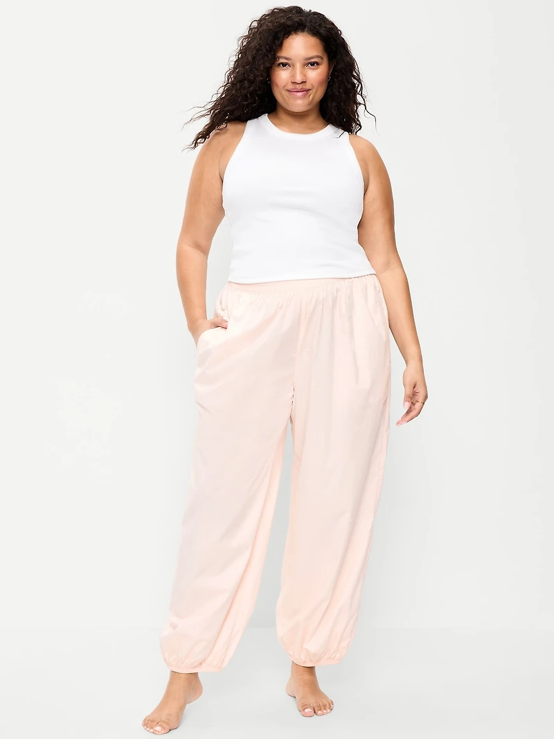Lightweight Pull-On Parachute Pants