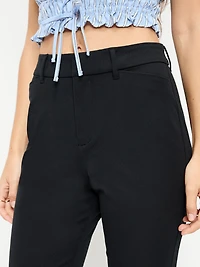 High-Waisted Pixie Capri Pants
