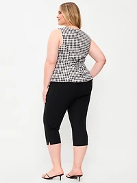 High-Waisted Pixie Capri Pants