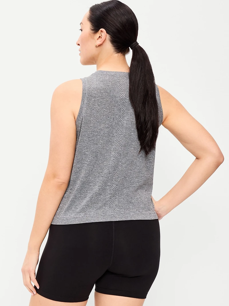 Fluid Seamless Loose Tank Top