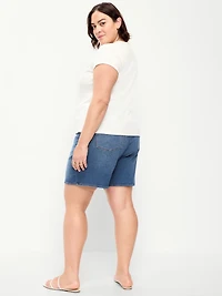 High-Waisted Wow Jean Shorts - 7-inch inseam