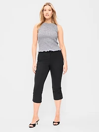 High-Waisted Pixie Capri Pants