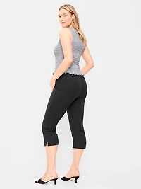 High-Waisted Pixie Capri Pants