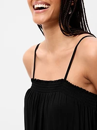 Airy Smocked Maxi Dress