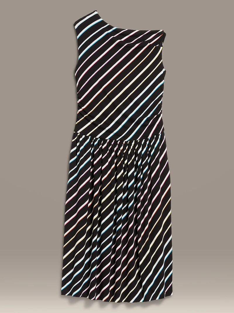 Old Navy x Christopher John Rogers One-Shoulder Maxi Dress