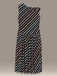 Old Navy x Christopher John Rogers One-Shoulder Maxi Dress