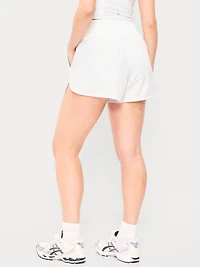 Extra High-Waisted Crinkle Run Shorts - 3-inch inseam
