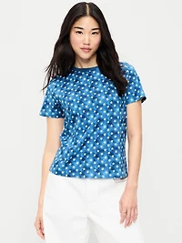 EveryWear Crew-Neck Printed T-Shirt