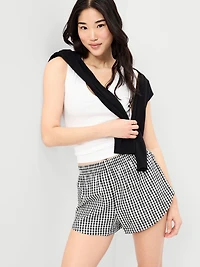 Classic Poplin Boxer Pajama Shorts