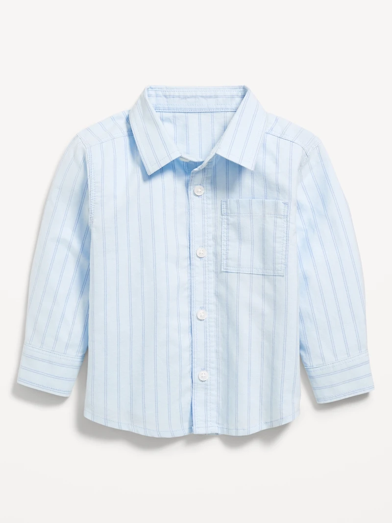 Long-Sleeve Oxford Shirt for Toddler Boys