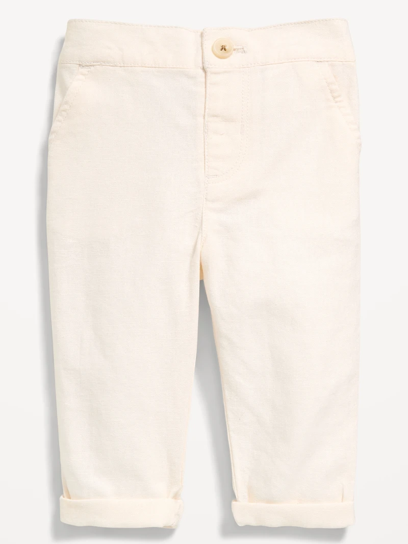 Linen-Blend Pants for Baby