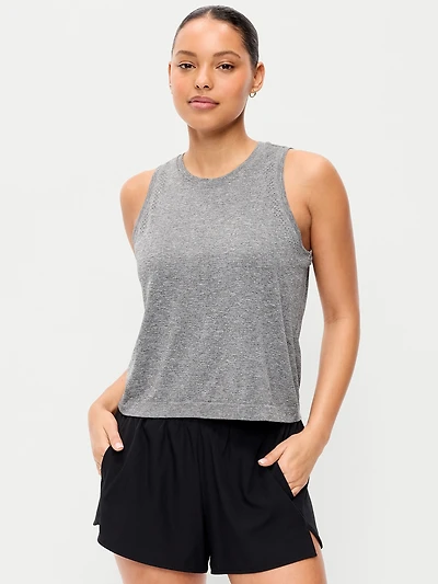 Fluid Seamless Loose Tank Top