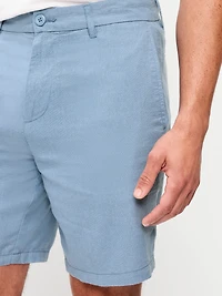 Slim Linen-Blend Rotation Chino Shorts - 8-inch inseam