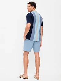 Slim Linen-Blend Rotation Chino Shorts - 8-inch inseam