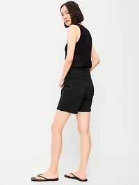 High-Waisted Wow Jean Shorts - 7-inch inseam